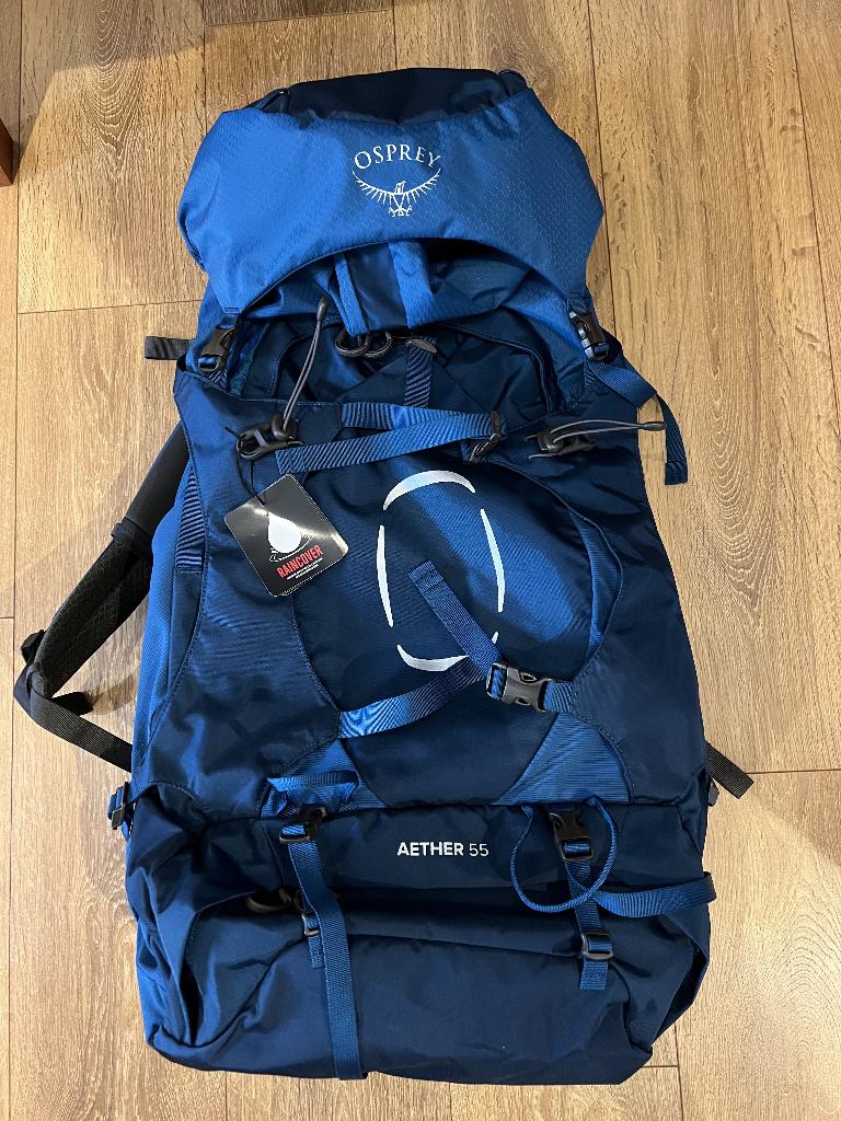 Osprey Aether 55 rugzak L/XL nieuw, 40 cm of meer, Nieuw, Trekking, 60 cm of meer