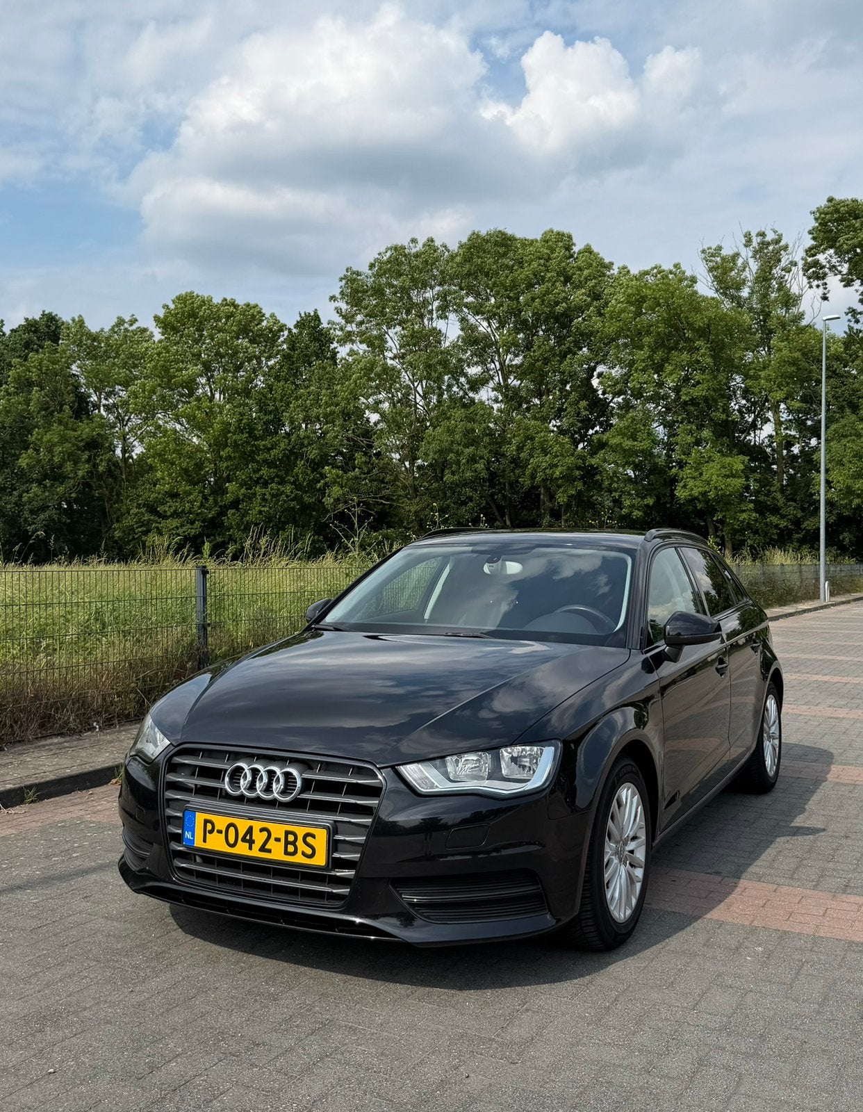 Audi A3 1.4 Tfsi Sportback 2013 Zwart, Auto's, Audi, Voorwielaandrijving, Zwart, 4 cilinders, Leder en Stof