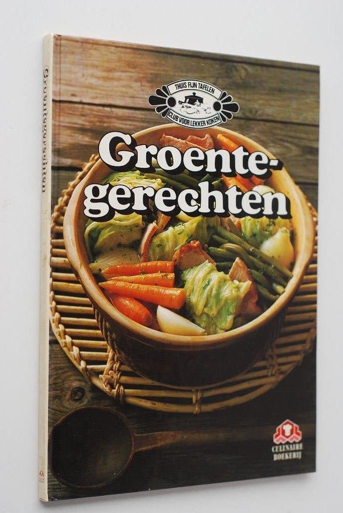 Groentegerechten - Vintage Kookboek jaren 80, Verzenden, Gezond koken, Nederland en België, Hoofdgerechten