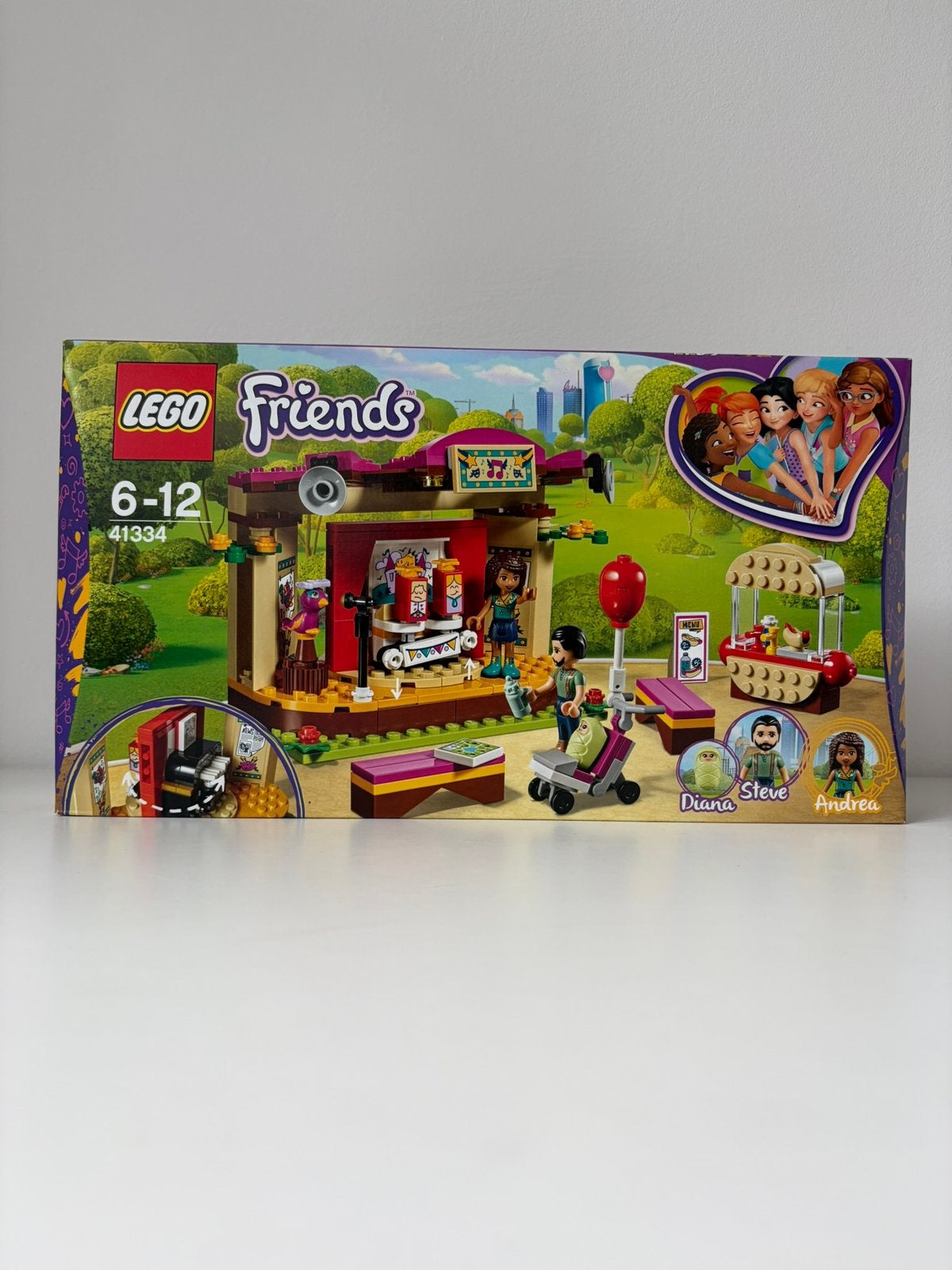 Lego 41334 -  Lego Friends park podium - *NIEUW*, Nieuw, Friends, Ophalen of Verzenden, Product.compliance@lego.com