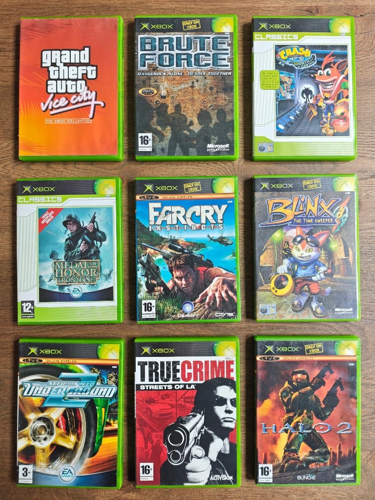 Diverse games voor Xbox Original, Gebruikt, Overige genres, 1 speler, Ophalen of Verzenden