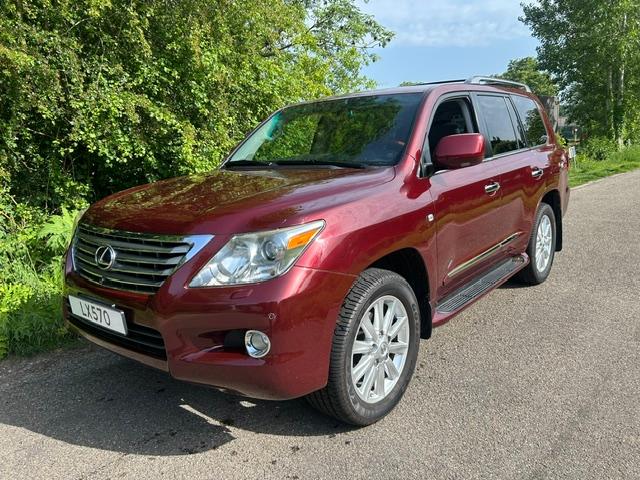 Lexus LX 570 ( Toyota Land Cruiser 200 Series) V8 Benzine 8, Automaat, Gebruikt, Leder, Grijs