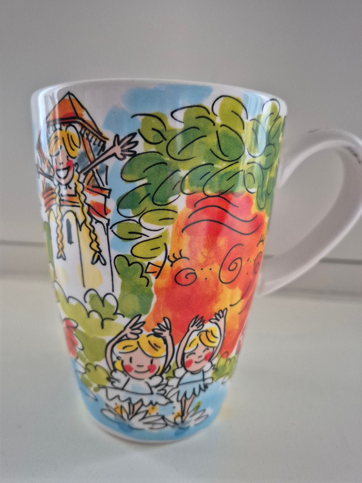 Blond Efteling XL Mok, Ophalen of Verzenden, Zo goed als nieuw, Aardewerk, Kop(pen) en/of Schotel(s)