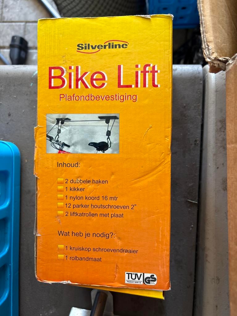 Silverline Bike Lift Plafondbevestiging, Ophalen of Verzenden, Nieuw