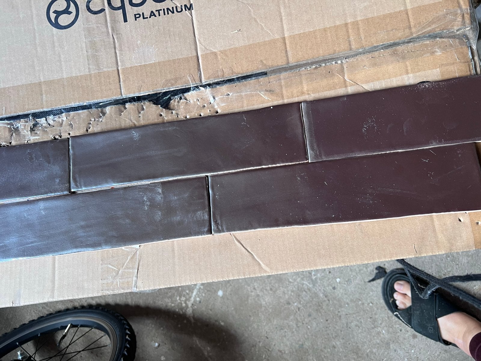 Kleine sier tegels - 2 dozen, Ophalen, Nieuw, Minder dan 20 cm, Overige typen