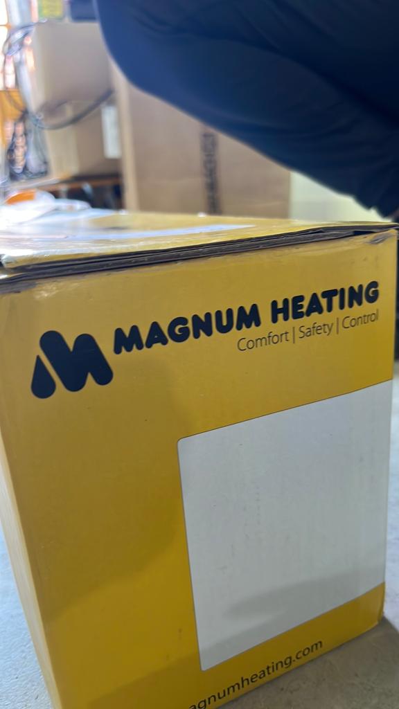 Magnum heating 4m2 met thermostaat, Thermostaat, Minder dan 30 cm, Nieuw, Minder dan 60 cm