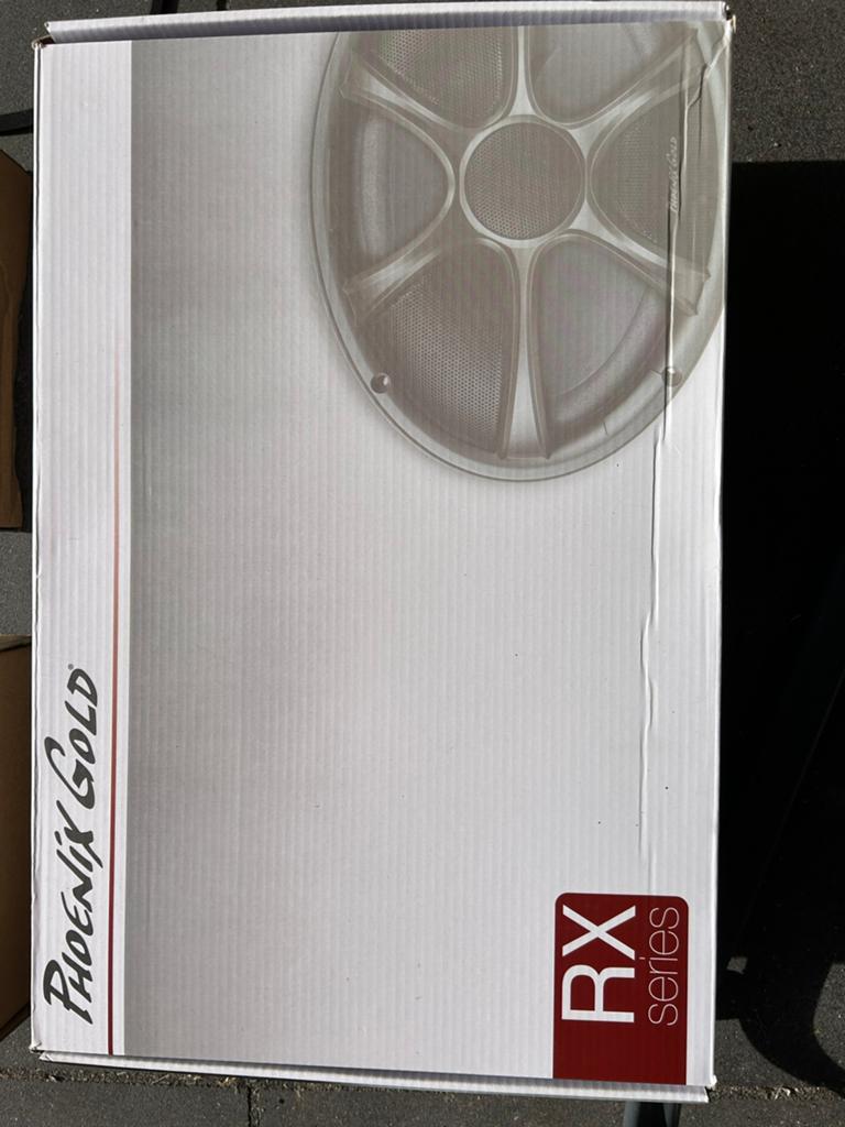 Phoenix RXserie speakers 180W, Ophalen of Verzenden, Zo goed als nieuw