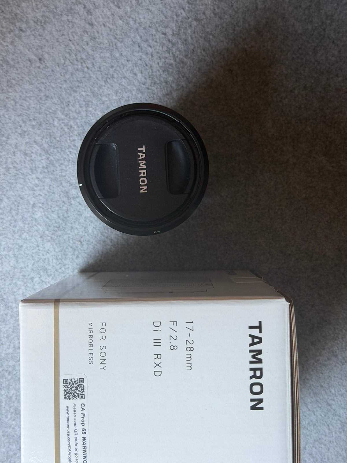 Tamron 17-28mm F2.8 Di III RXD – Sony E-mount, Ophalen of Verzenden, Zo goed als nieuw, Groothoeklens
