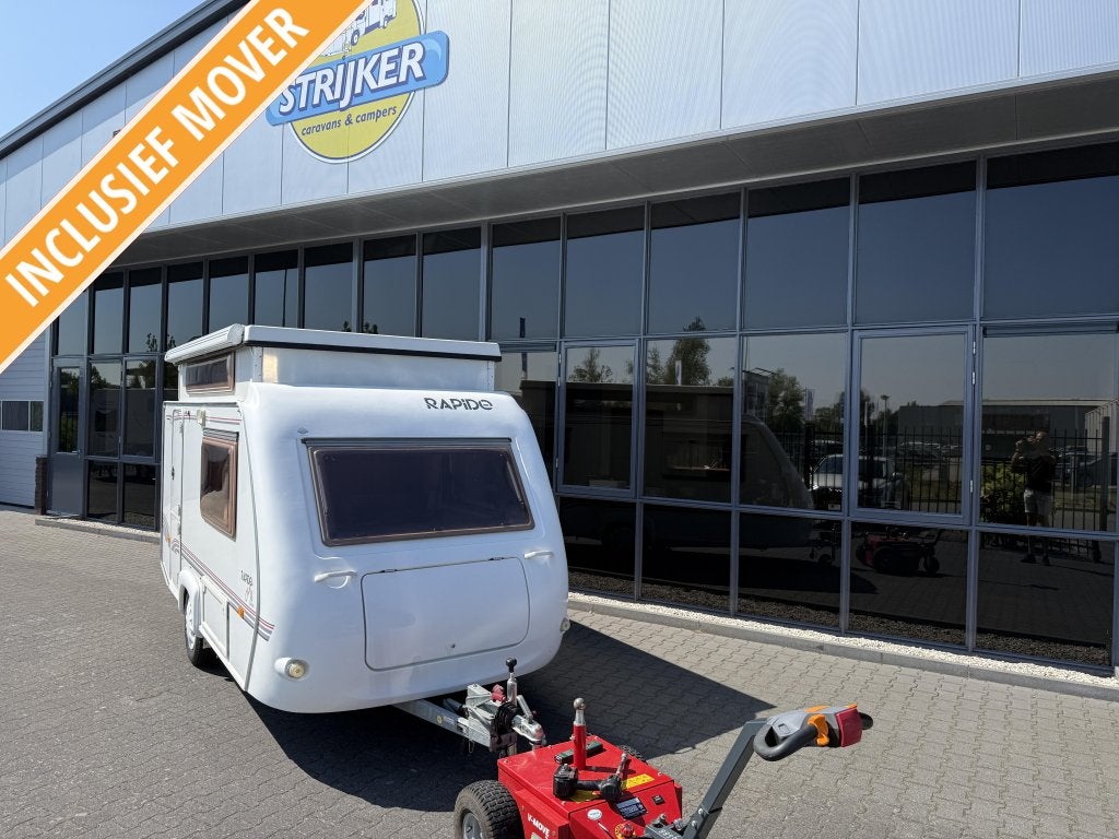 Rapido Club 31TDL Langslaper + WC slechts 620KG BJ 2003, Caravans en Kamperen, Caravans, Tot en met 2, Bedrijf, Treinzit, Rapido