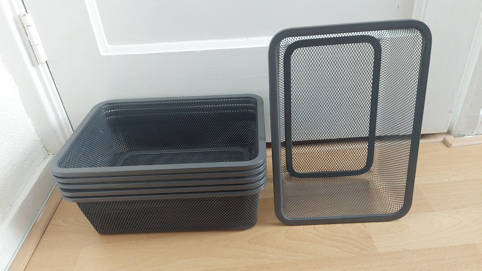 IKEA TROFAST kleine metalen bakjes 6x, Ophalen, Gebruikt