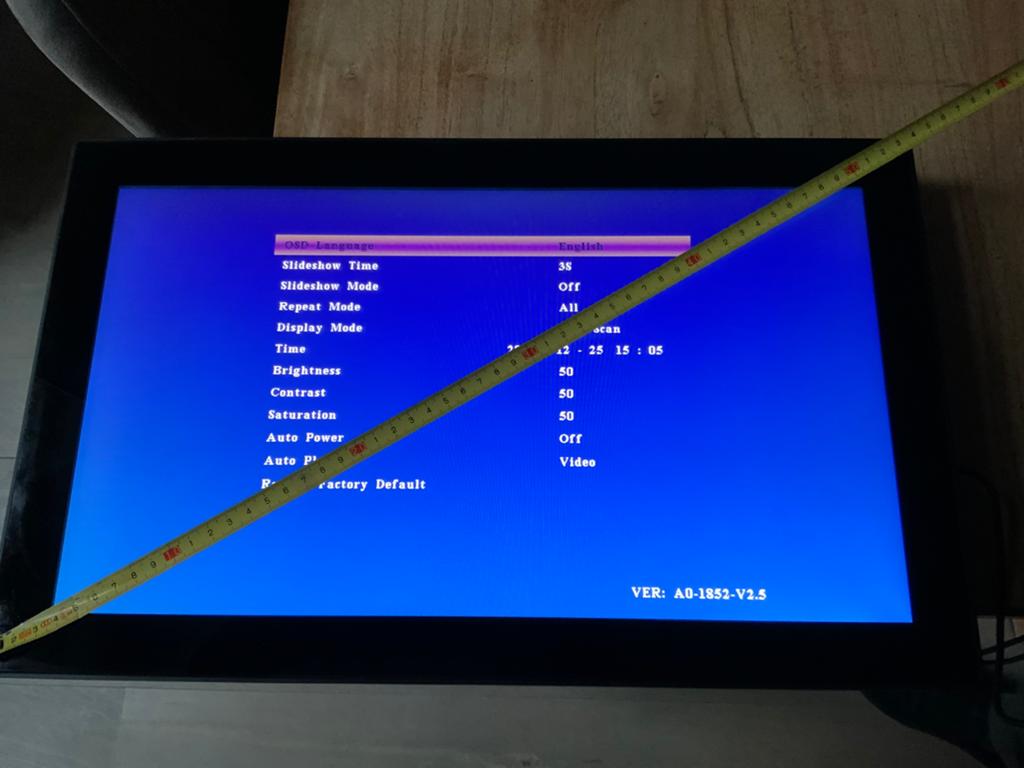 ProDVZ 118 scherm, Ophalen, Zo goed als nieuw