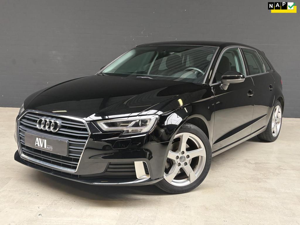 Audi A3 Sportback 1.0 TFSI Sport Lease Edition NAP Automaat, Stof, Gebruikt, 116 pk, Zwart