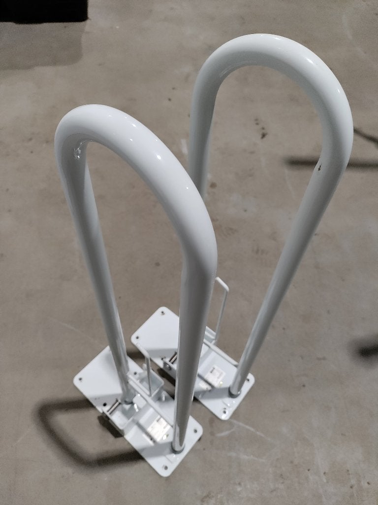 2 toiletbeugels 75 cm, Diversen, Verpleegmiddelen, Ophalen of Verzenden, Zo goed als nieuw