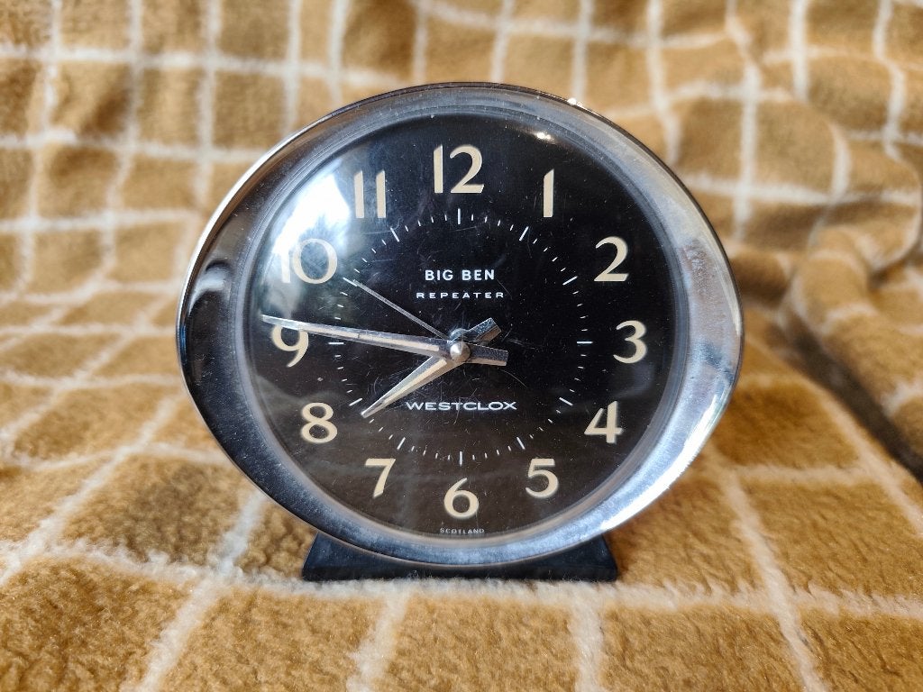 Vintage WESTCLOX Big Ben repeater - wekker made in scotland, Antiek en Kunst, Ophalen of Verzenden
