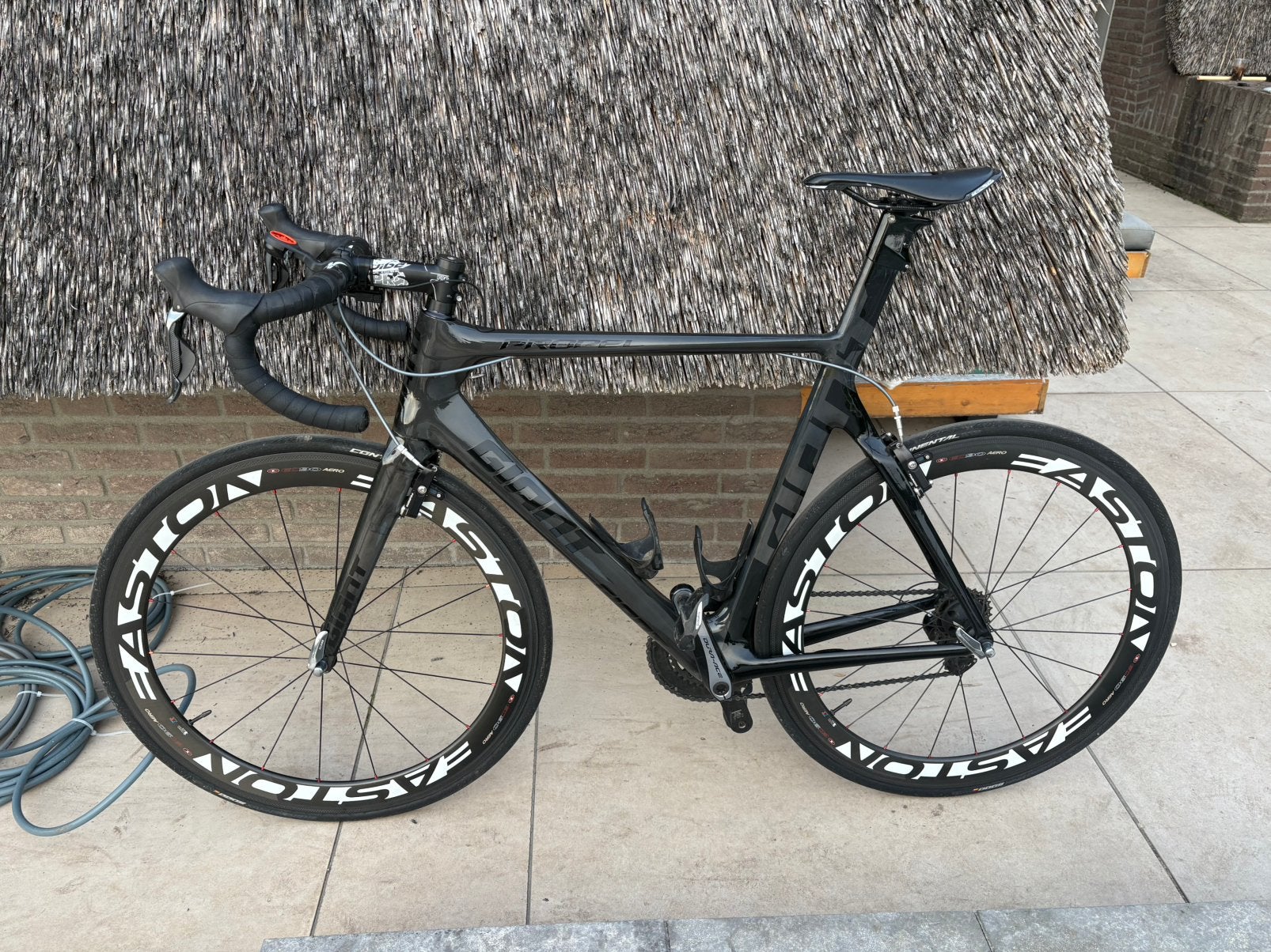 Giant Propel Advanced SL M/L Shimano Di2 racefiets, Carbon, Zo goed als nieuw, Meer dan 20 versnellingen, 53 tot 57 cm