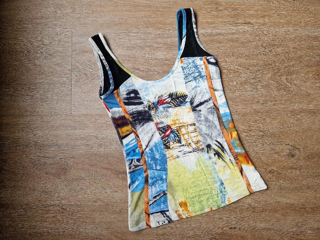 Tanktop van Legatte Jeans ZGAN Maat 40, Kleding | Dames, Tops, Zo goed als nieuw, Maat 38/40 (M), Zonder mouw, Ophalen of Verzenden