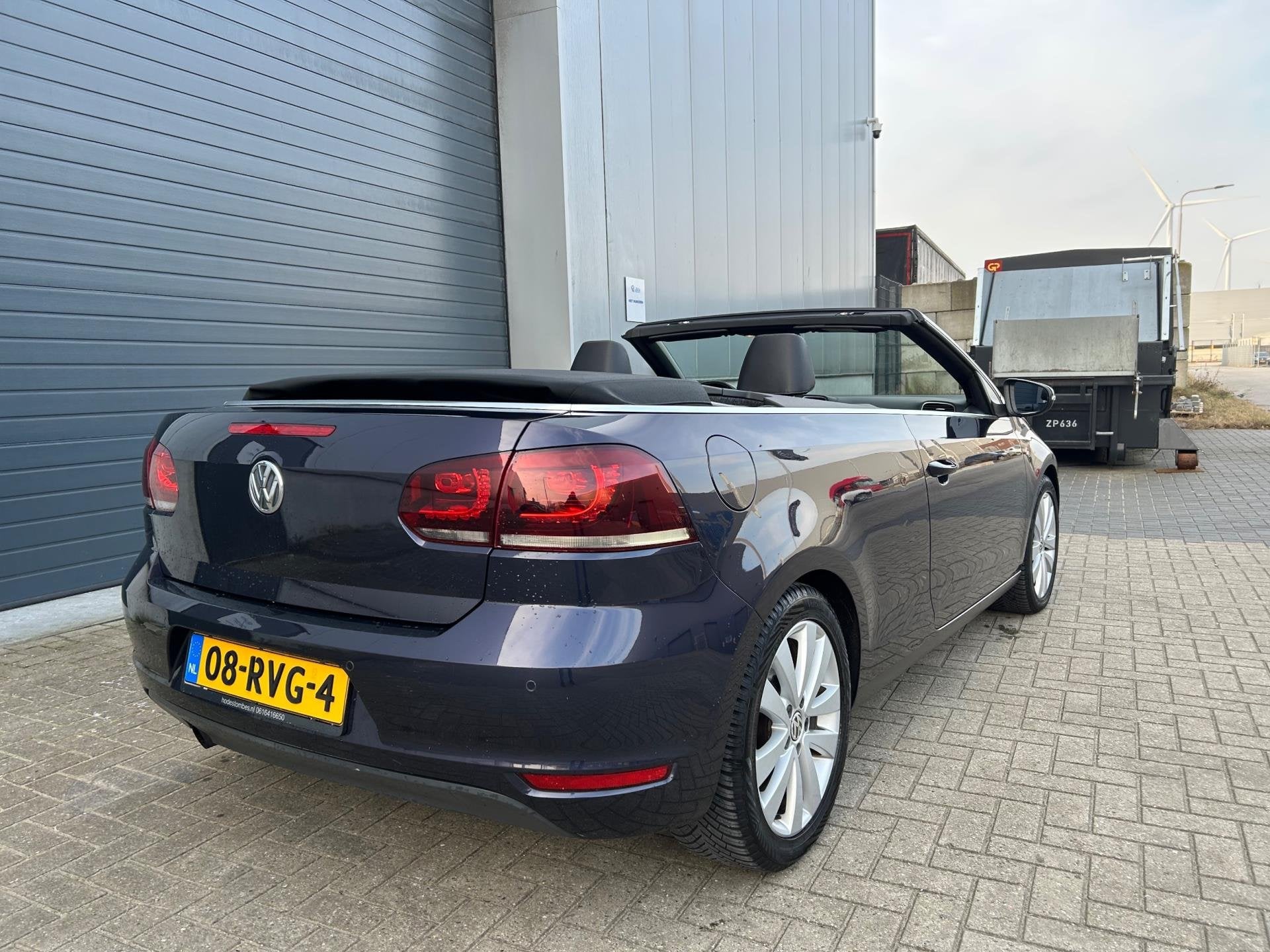 Volkswagen Golf Cabriolet 1.2 TSI BM CLIMA PDC NAP, Voorwielaandrijving, Euro 5, Zwart, Cabriolet