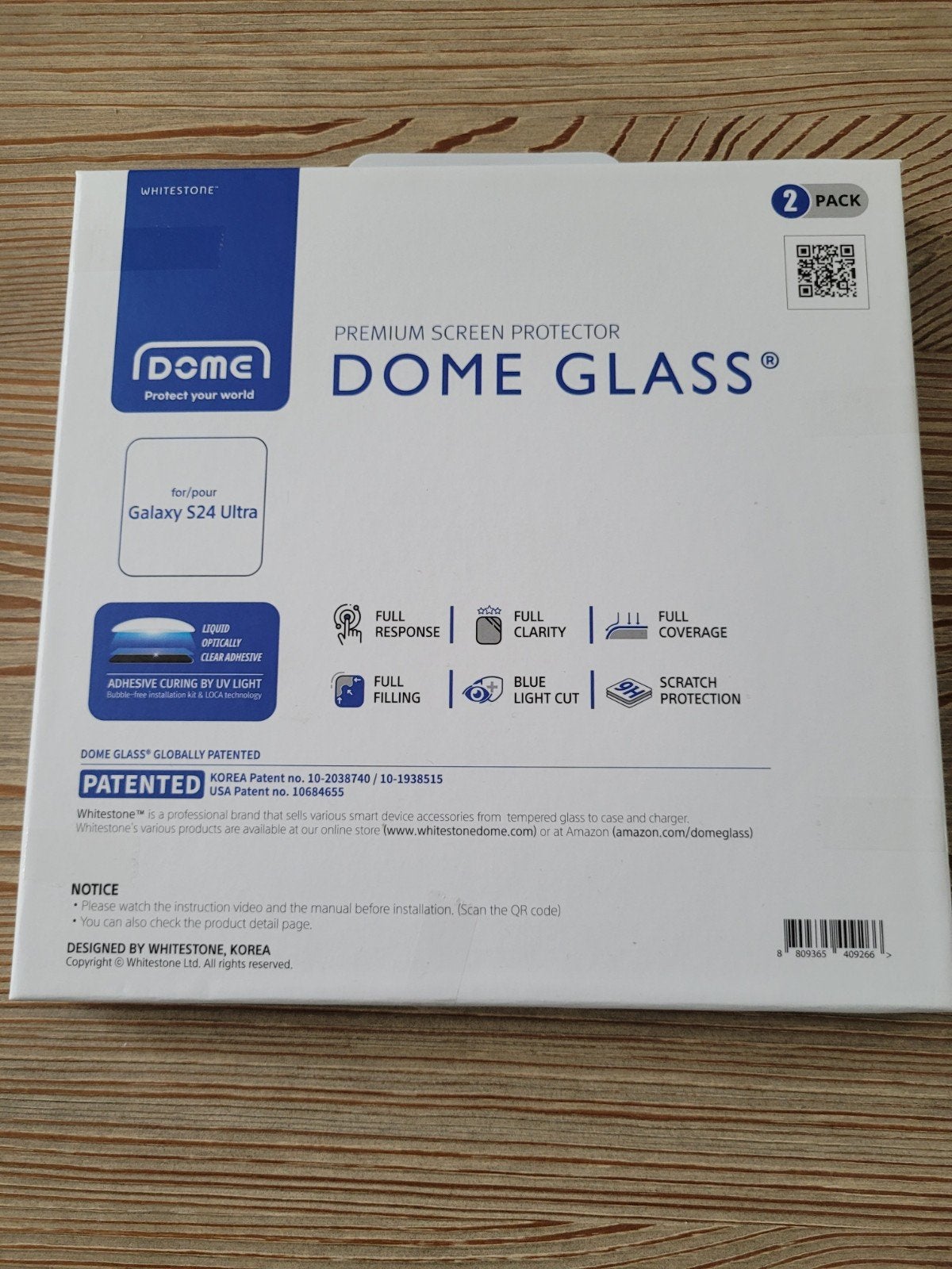 dome glass samsung S24 ultra, Ophalen of Verzenden, Nieuw
