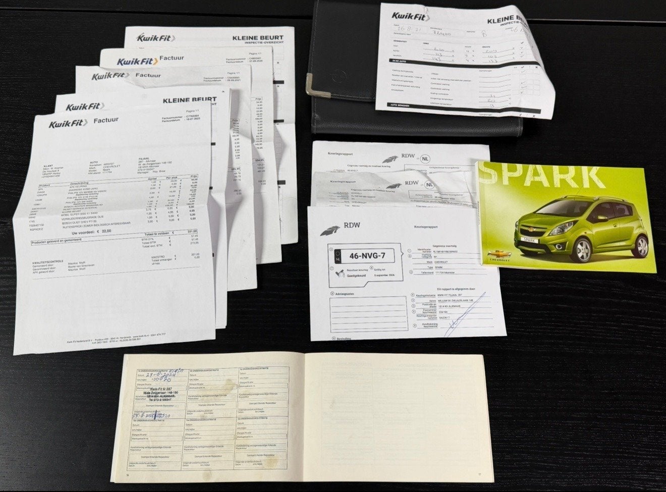 Chevrolet Spark 1.0|NAP|NIEUWEAPK|AIRCO|3EIGENAAR|GARANTIEMO, Auto's, Chevrolet, Voorwielaandrijving, Stof, Gebruikt, Zwart