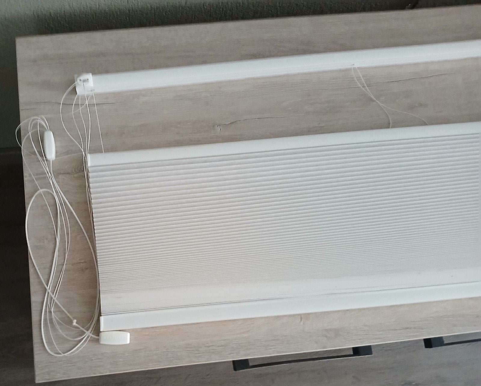 Plissee gordijn + toebehoren, Ophalen, Mdf, 200 tot 250 cm, Plinten