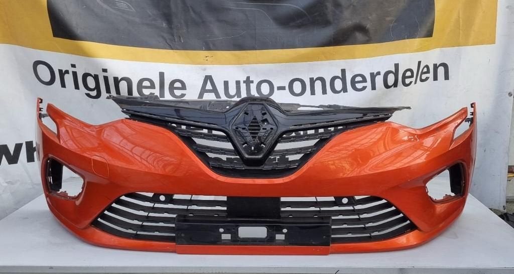 RENAULT CLIO 5 VOORBUMPER BUMPER ORIGINEEL, Gebruikt, -, Voor, -