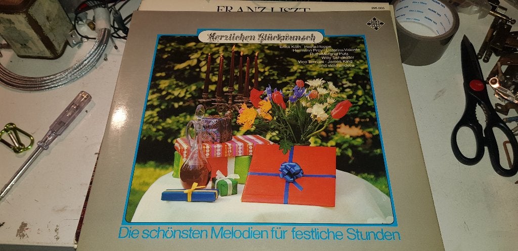 Die schonsten melodien fur festliche stunden(Z222-15) 2 lp's, Ophalen of Verzenden, Zo goed als nieuw, Overige formaten