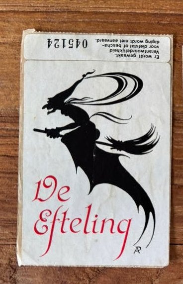 Efteling Heks Parkeersticker 1974 zeer zeldzaam!, Verzamelen, Efteling, Nieuw, Overige typen, Verzenden