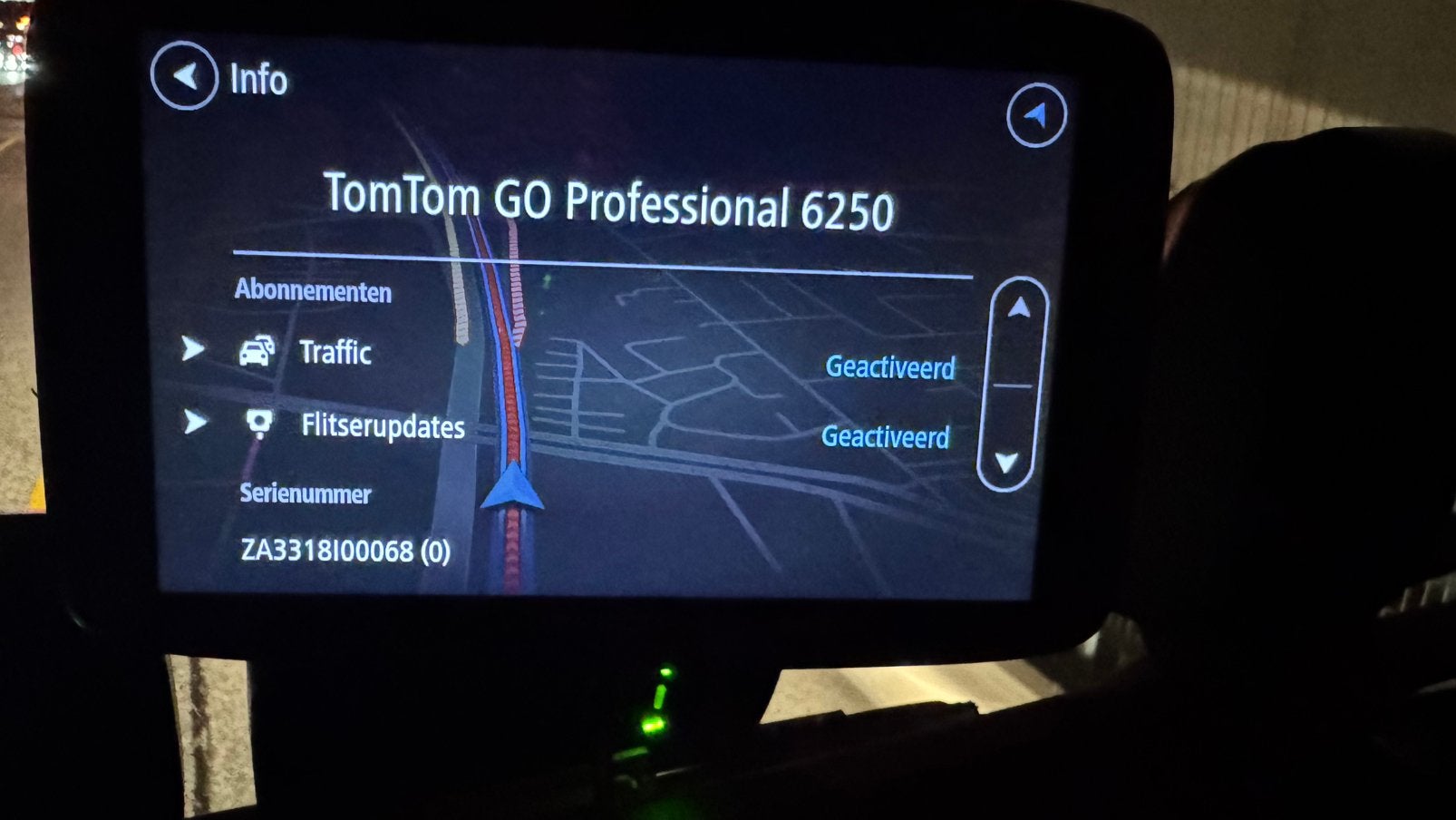TomTom GO Professional 6250 Navigatiesysteem, Auto diversen, Autonavigatie, Gebruikt, Ophalen of Verzenden