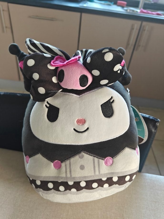 Squishmallows Kuromi Sanrio Knuffel 20 cm – Nieuw, Ophalen, Overige typen, Nieuw, Met label