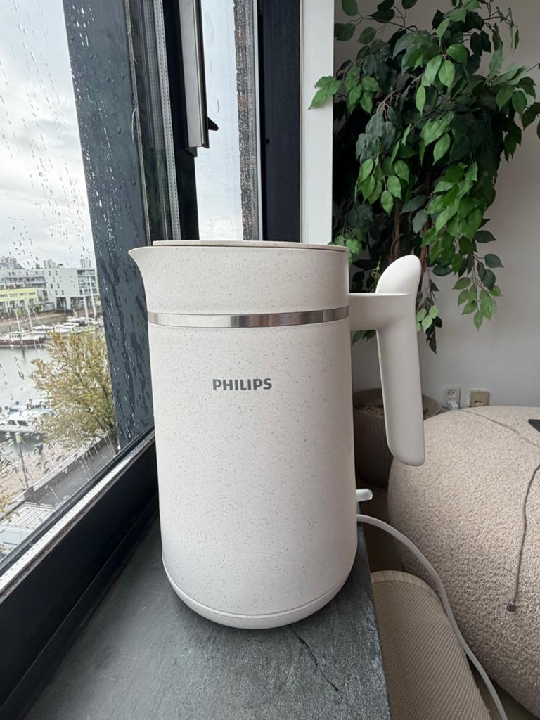 Philips Waterkoker - Zo goed als nieuw, 1 tot 2 liter, Ophalen of Verzenden, Zo goed als nieuw