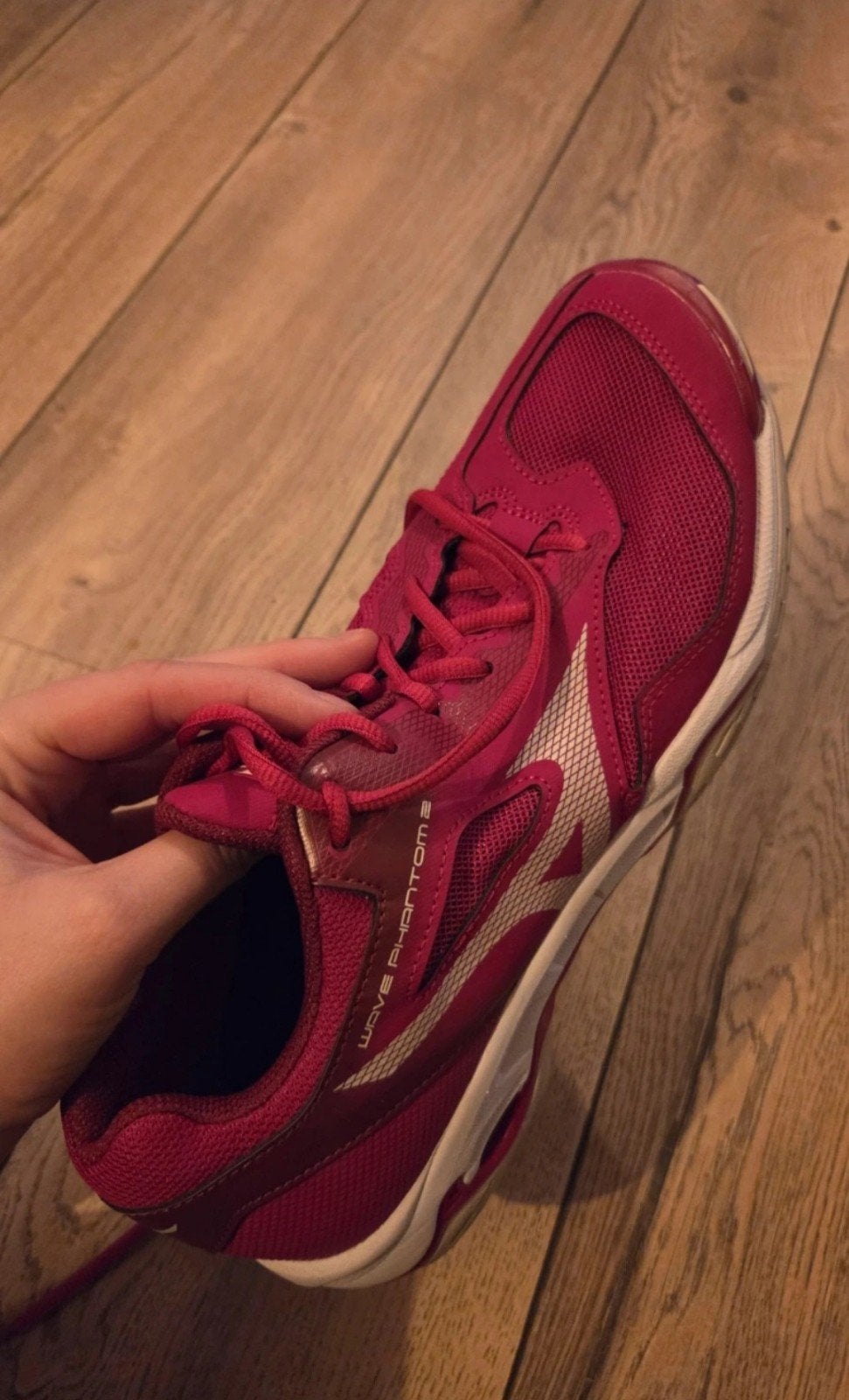 Mizuno Wave Phantom 2 Volleybal/Handbal Sportschoen Maat 42, Ophalen of Verzenden, Zo goed als nieuw, Schoenen