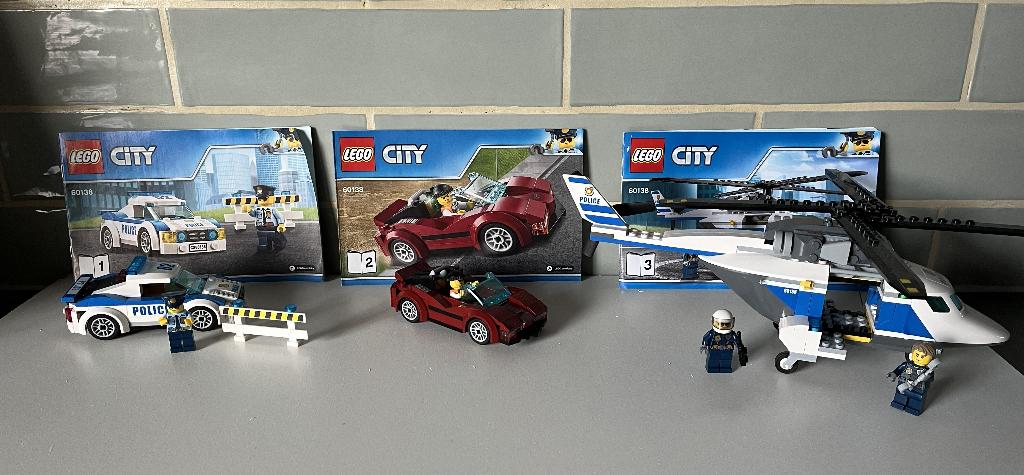 LEGO High-speed Chase 60138 (Lego City, politie), City, Lego, Compleet, Ophalen of Verzenden