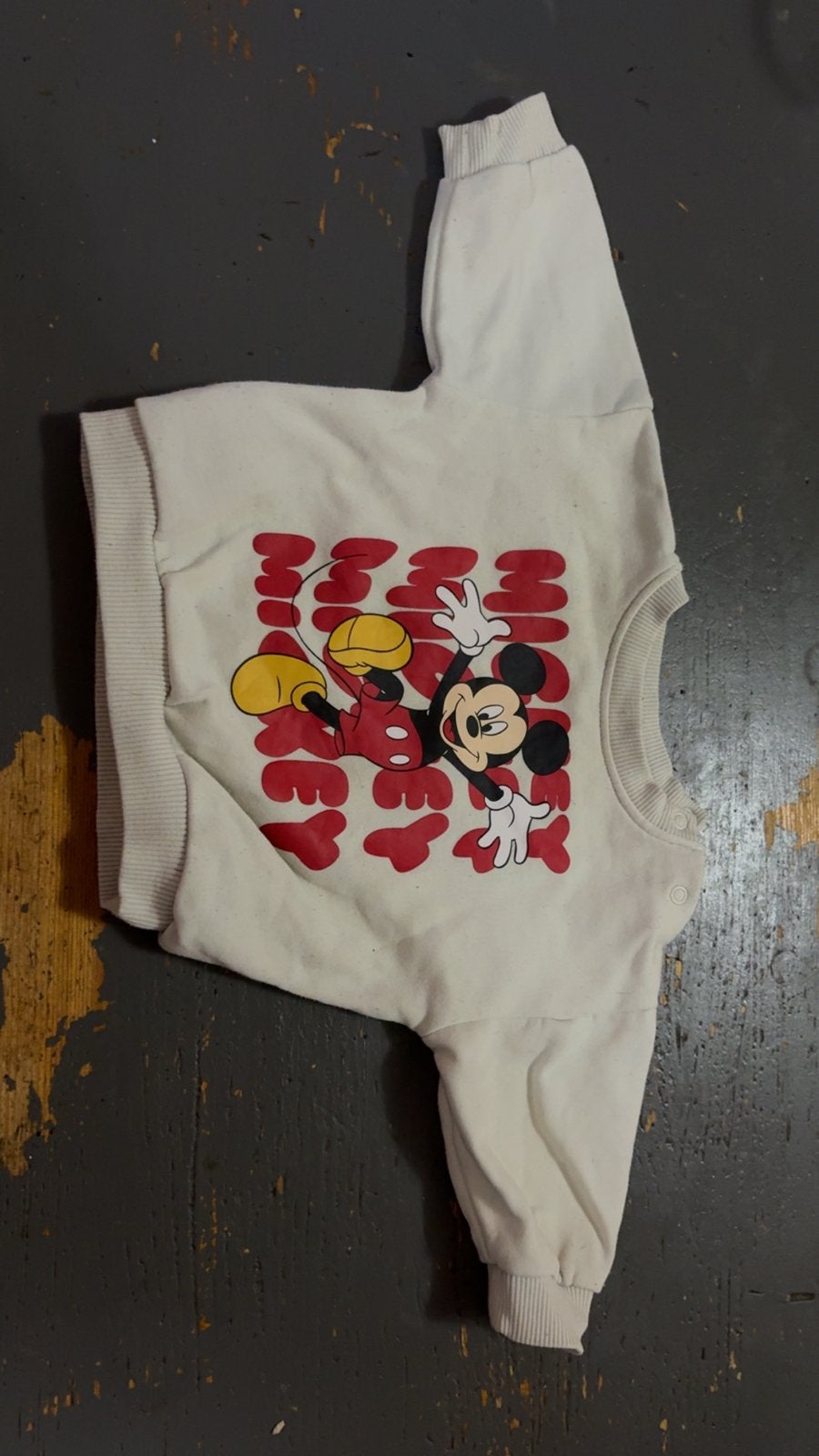 Disney Mickey Mouse sweater - Primark - Maat 68, Ophalen, Zo goed als nieuw, Jongetje of Meisje