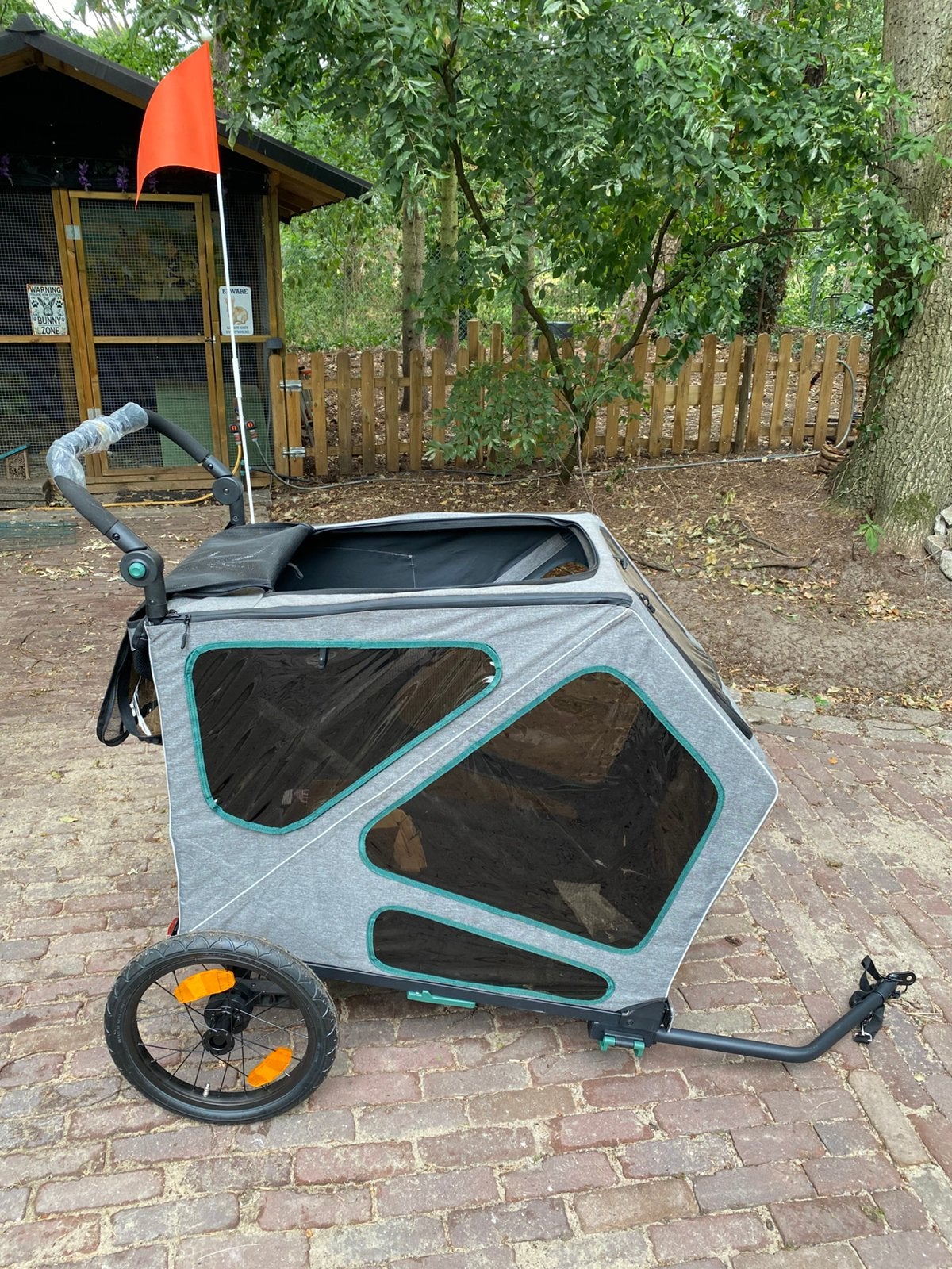Trixie Hondenfietskar L, Ophalen, Vering, Nieuw, Hondenkar