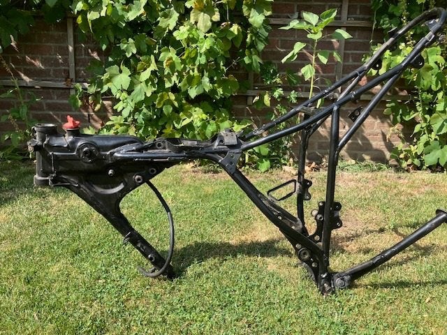 Te koop; frame Yamaha XT550, Motoren, Ophalen, Gebruikt