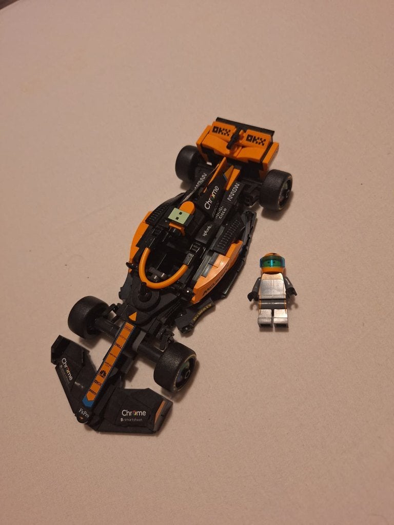 LEGO Speed Champions McLaren Formule 1 set 76919, Inclusief minifiguren, Lego, Zo goed als nieuw, Complete set