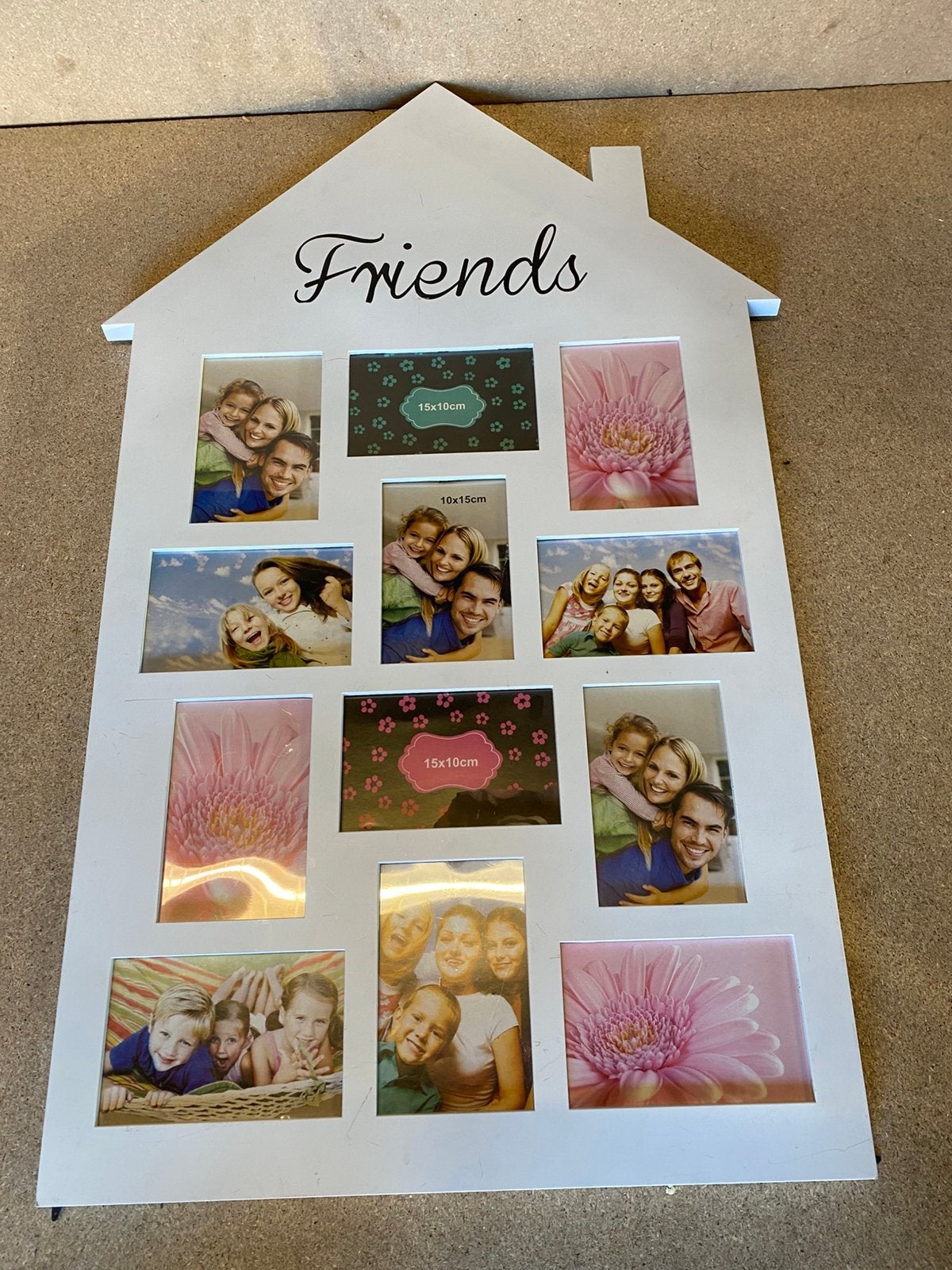 Grootte fotolijst voor 12 foto’s, Ophalen of Verzenden, Gebruikt, Verwisselbare inhoud, Fotolijst