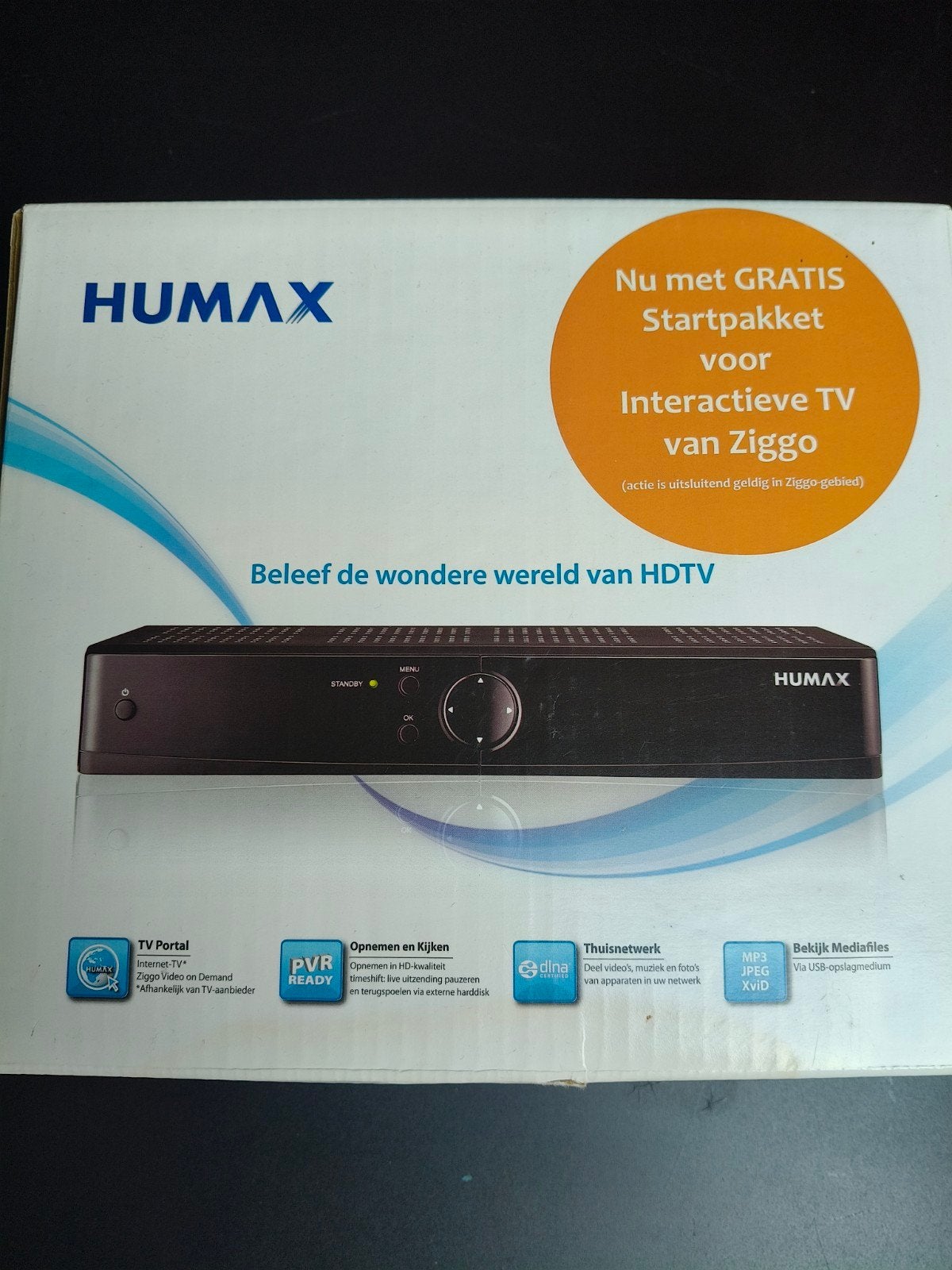 Nieuwe Humax IRHD-5300C HDTV Ontvanger - Ongeopend, Ophalen of Verzenden, Nieuw, Decoder