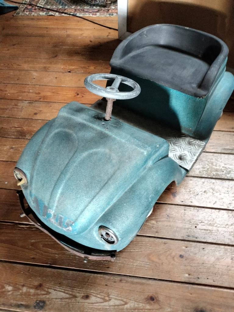 Vintage Trapauto - Klassieke Kinderauto, Ophalen
