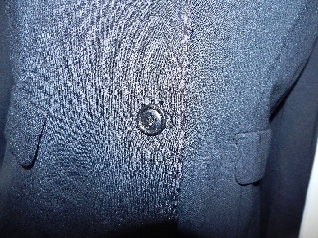 Marccain soepel vallend zwart basic jasje merk knopen N5, Kleding | Dames, Verzenden, Zwart, Maat 42/44 (L), Jasje