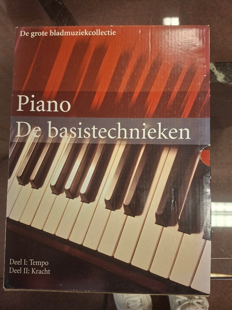 Boek: piano de basistechnieken, Klassiek, Les of Cursus, Ophalen of Verzenden, Zo goed als nieuw