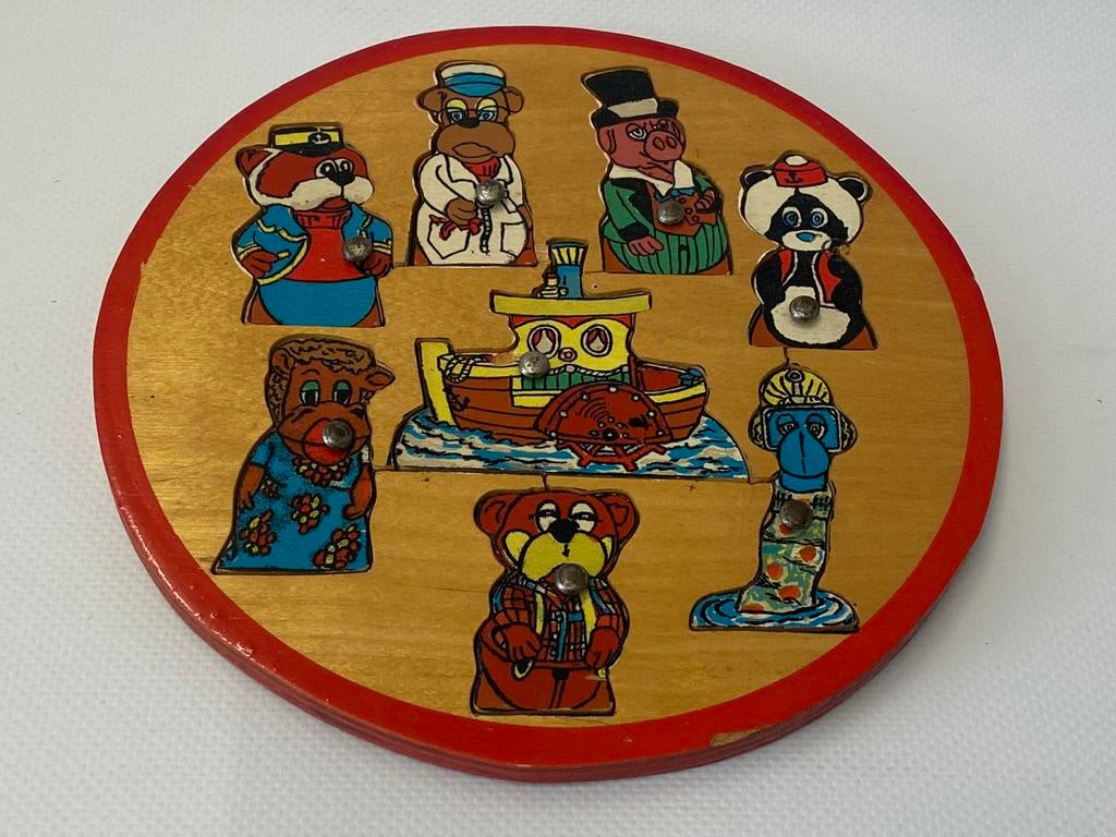 Kolibrie kinderpuzzel Bereboot, houten puzzel, 2 tot 4 jaar, Gebruikt, 10 tot 50 stukjes, Ophalen of Verzenden