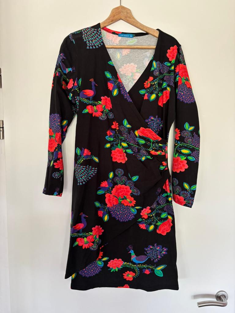 Prachtige jurk Lien en Giel 2XL, Overige kleuren, Maat 46/48 (XL) of groter, Ophalen of Verzenden, Zo goed als nieuw