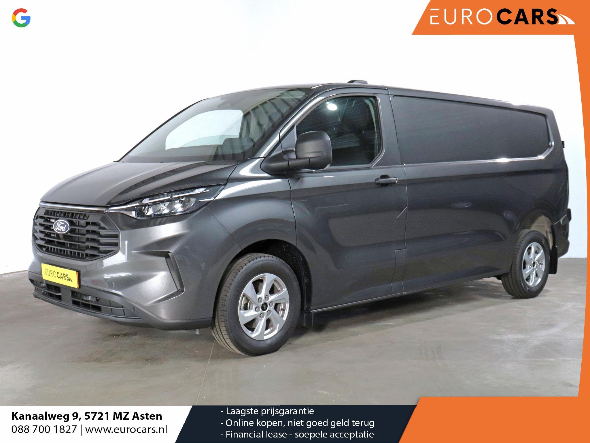Ford Transit Custom 300 2.0 TDCI L2H1 Trend NM Automaat Navi, Auto's, Gebruikt, Euro 6, 4 cilinders, Origineel Nederlands
