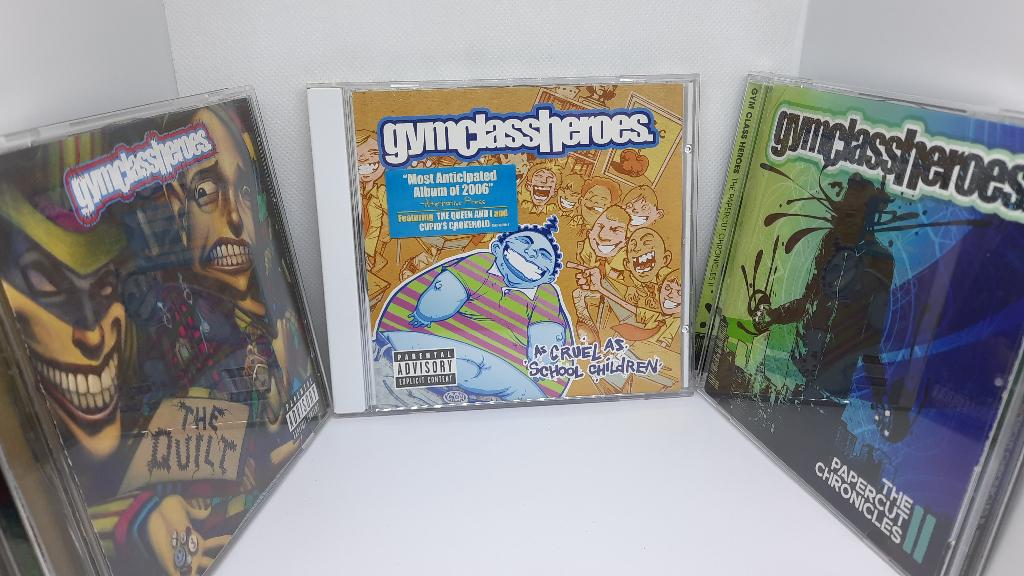 Partij van 3 Gym Class Heroes CDs Muziek Albums, Ophalen of Verzenden, 2000 tot heden, Gebruikt