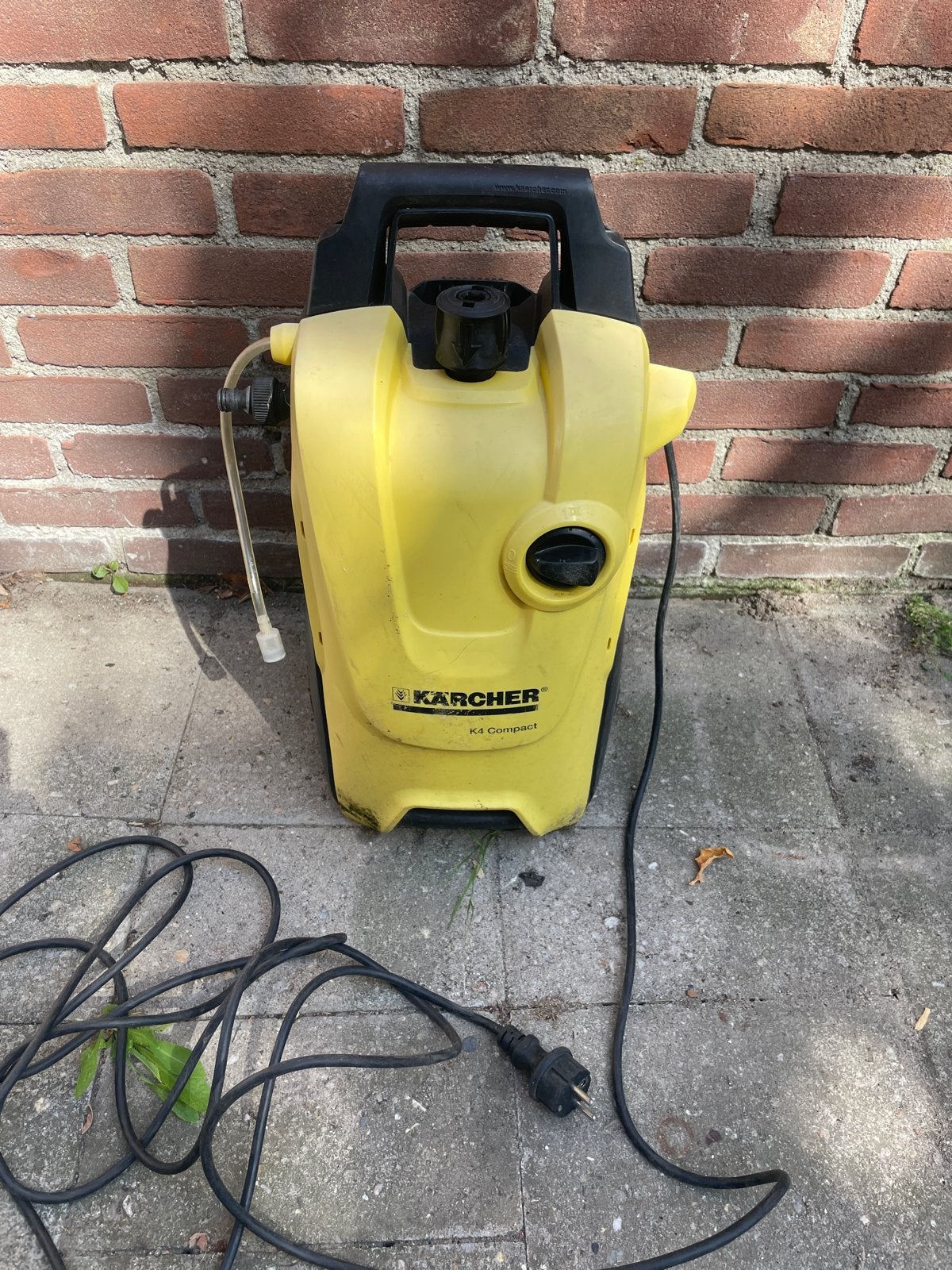 Defecte Karcher K4 Compact hogedrukspuit (motor bromt), Ophalen of Verzenden, Gebruikt, Elektrisch