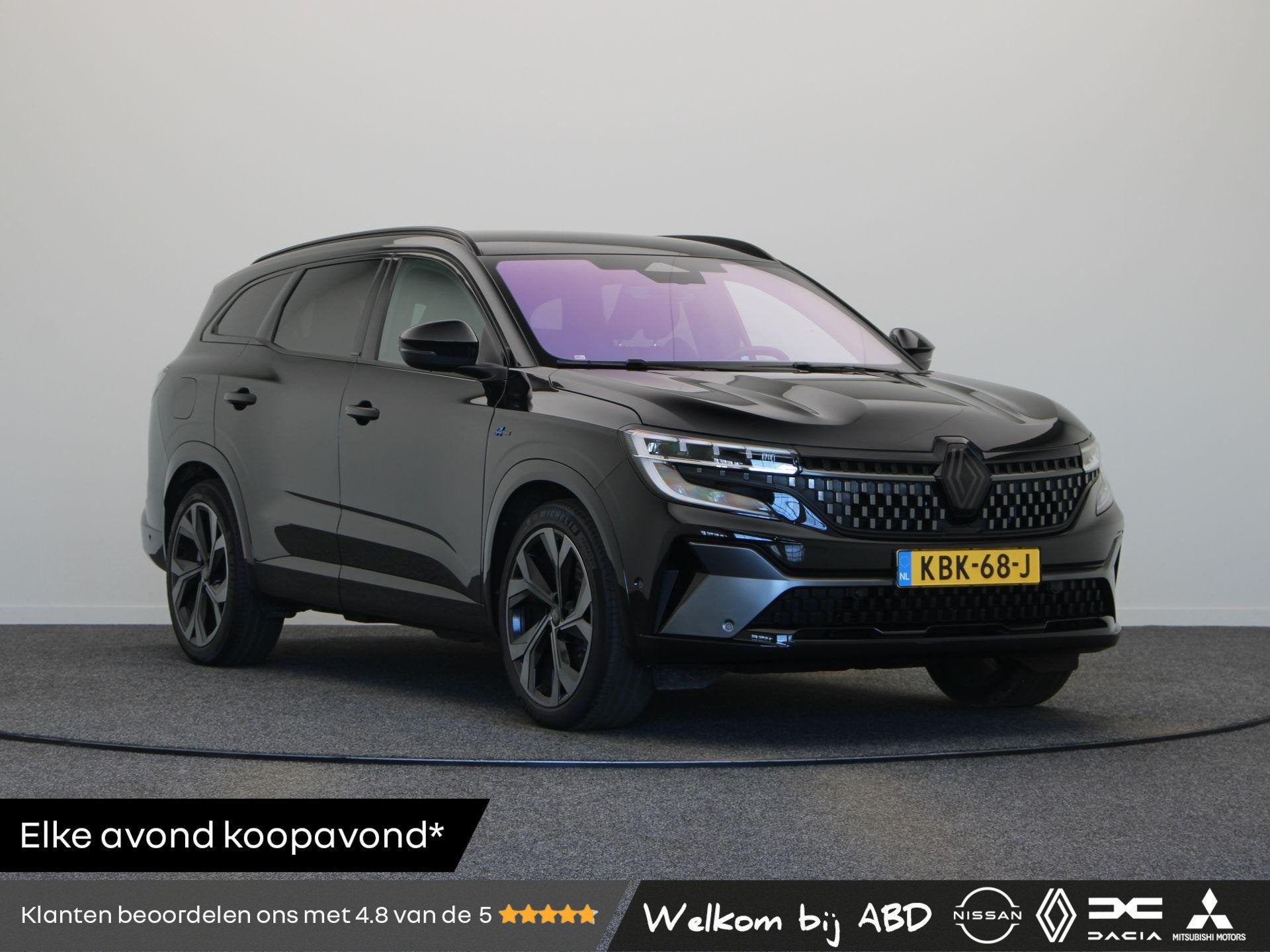 Renault Espace full hybrid 200pk Esprit Alpine 7p. | Elektri, Auto's, Dealer onderhouden, Gebruikt, Euro 6, 1199 cc