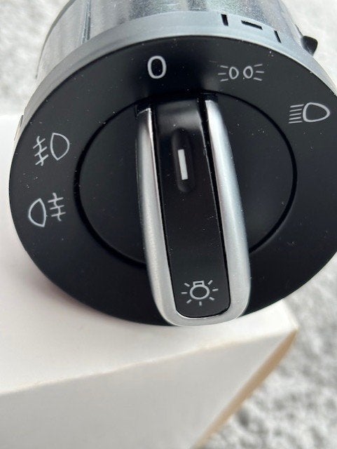 VW Koplamp Schakelaar en Mistlamp Bediening, Auto-onderdelen, Ophalen, Nieuw, Volkswagen