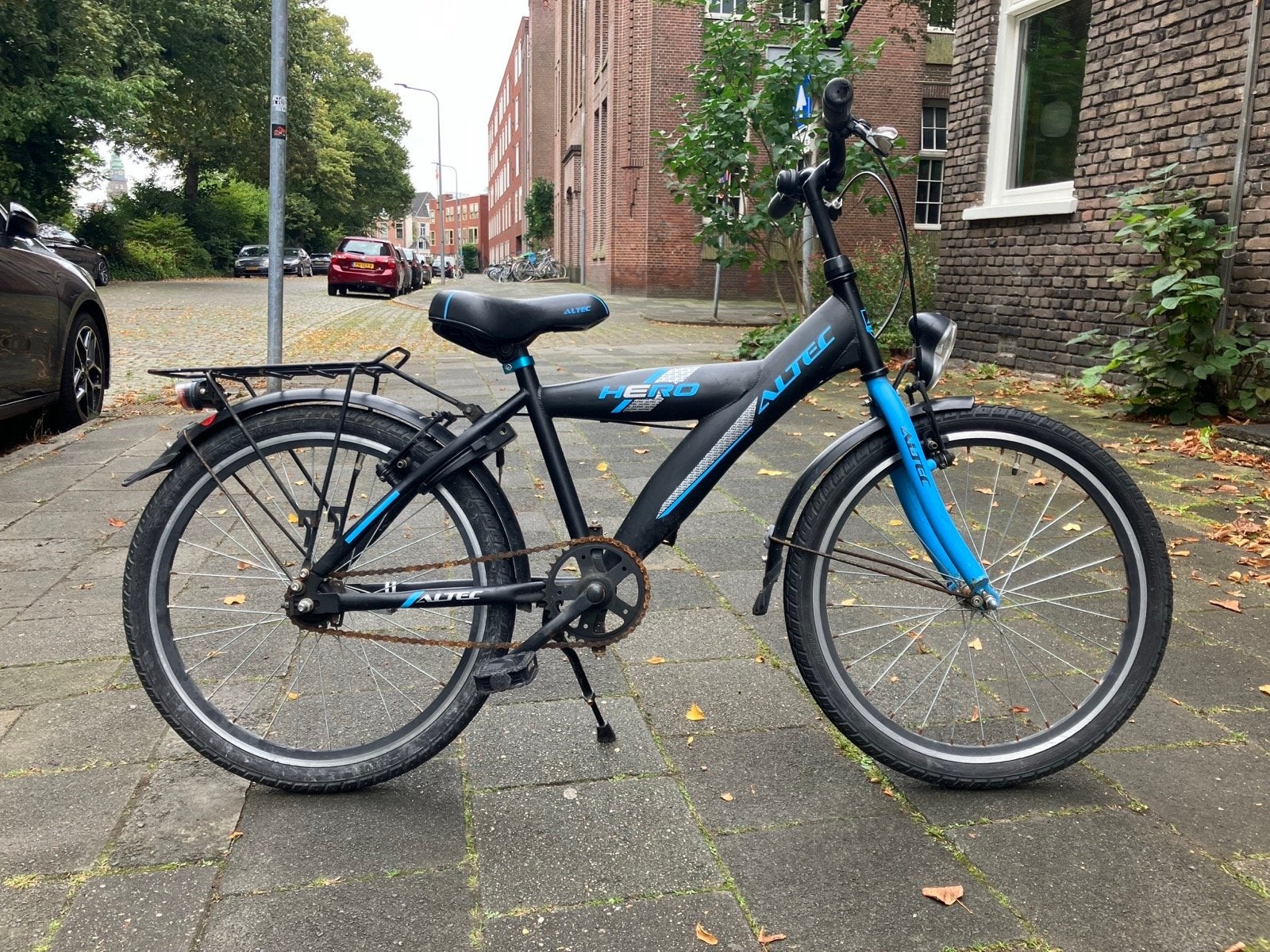 Kinderfiets Altec Hero 22 inch - Kettingkast gerepareerd, Ophalen of Verzenden, Gebruikt, 20 inch of meer