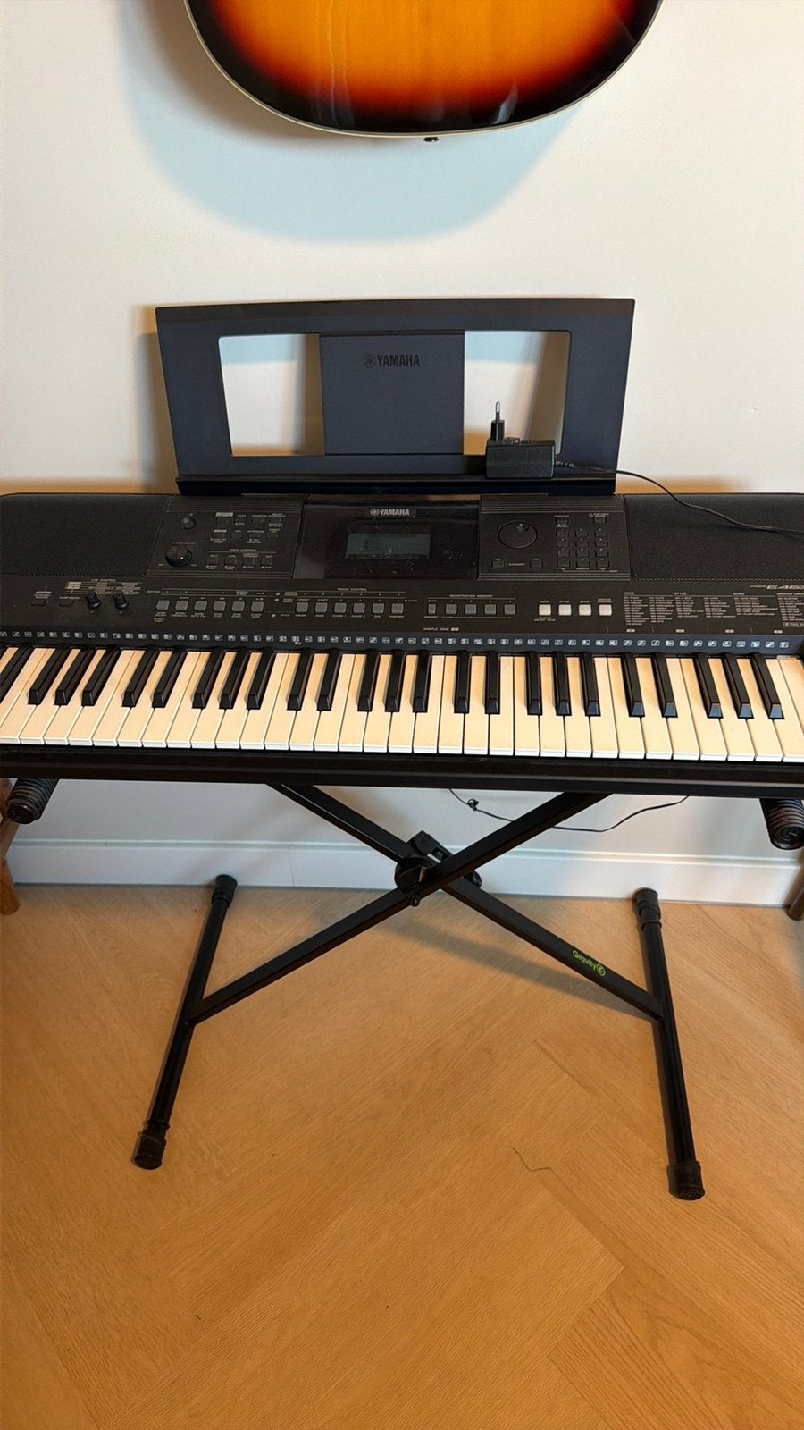 Yamaha keyboard psr e463, Ophalen, Zo goed als nieuw, 61 toetsen, Yamaha
